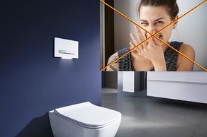 System Geberit DuoFresh skutecznie uwalnia nas od nieprzyjemnych zapachów w toalecie (fot. GEBERIT)