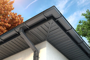 Nowoczesne podbitki dachowe z PVC są wygodne w montażu i dostępne w szerokiej gamie kolorystycznej (fot.GALECO)