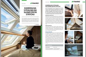 Nowe życie holenderskiego domu dzięki oknom dachowym FAKRO - strych stał się pełnowartościową sypialnią (fot. FAKRO)