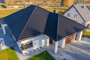 Holenderki płaskie to nowoczesne rozwiązanie tradycyjnego modelu ceramicznego pokrycia dachowego (fot. CREATON)