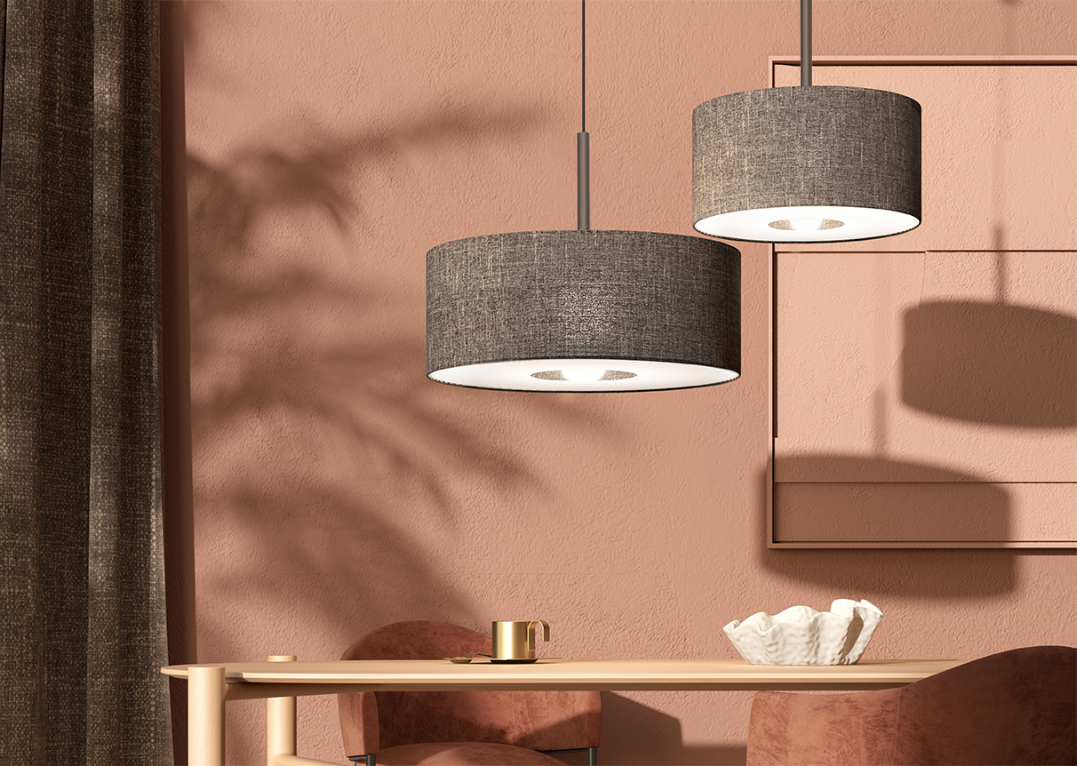 Lampy z abażurem, kolekcja Amarela, Nowodvorski Lighting