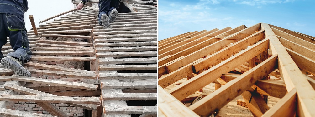 Ingerencja w więźbę dachową, dodanie nowych okien czy zmiana kubatury budynku uznawane są za przebudowę i wymagają zgłoszenia organom (fot. CREATON)
