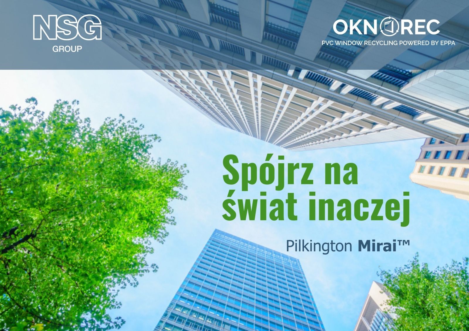 W październiku 2023 r. firma Pilkington Polska wprowadziła na rynek nową gamę szyb Pilkington Mirai™ 