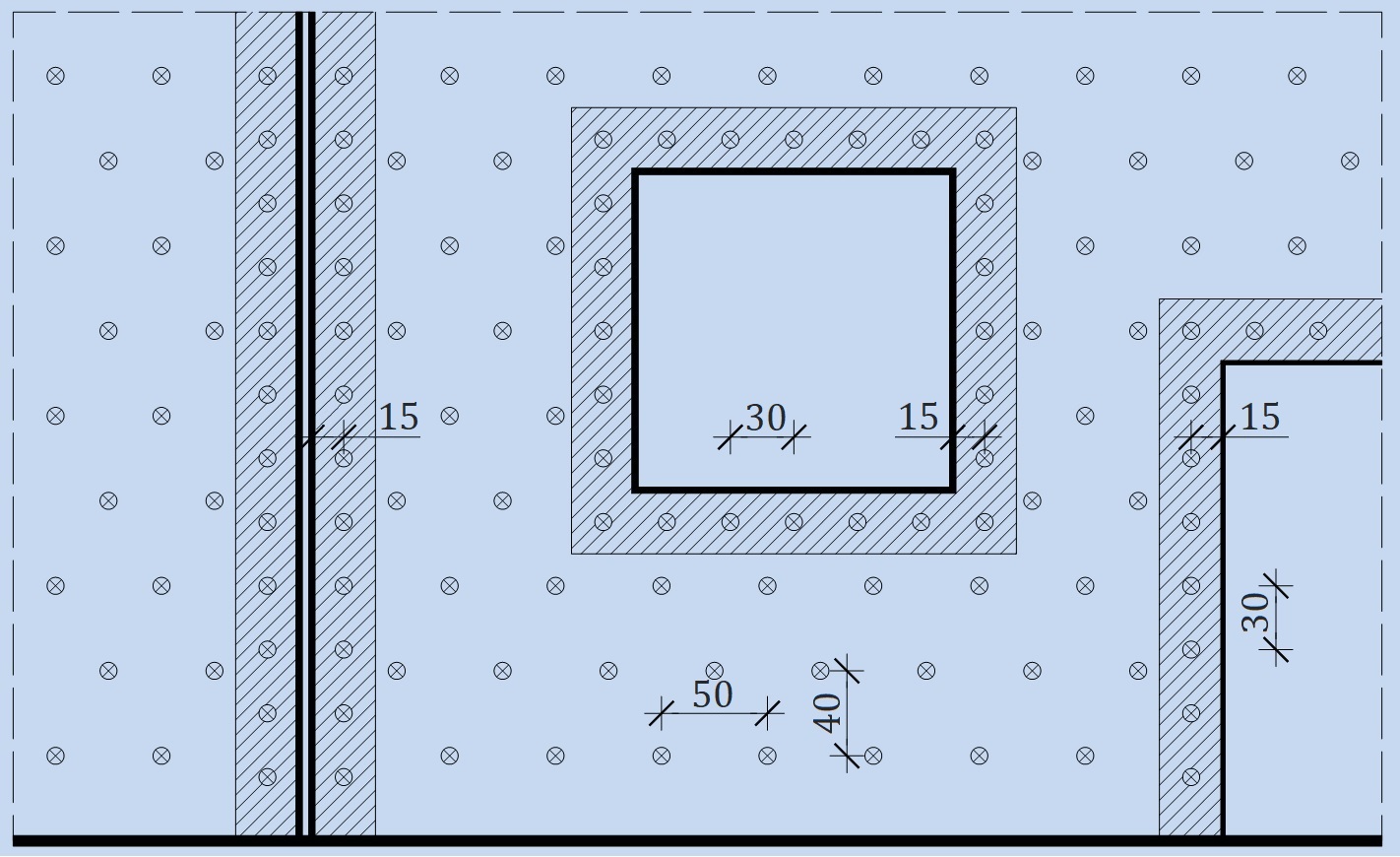 Przykładowy schemat rozmieszczenia kotew (fot. NOVA ELEWACJE)